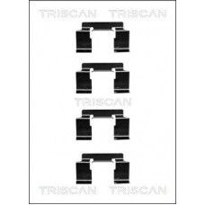 8105 141593 TRISCAN Комплектуючі колодки дискового гальма