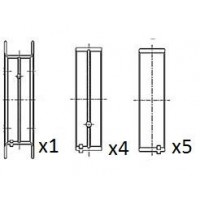 BM1009-020 FAI AutoParts Підшипник колінвалу