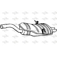 P1575 FENNO Глушник вихлопних газів кінцевий
