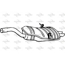 P1575 FENNO Глушник вихлопних газів кінцевий