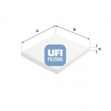 53.390.00 UFI Фільтр повітря у внутрішньому просторі
