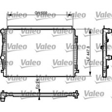 735559 VALEO Радіатор охолодження двигуна