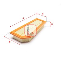S 3A60 A SOFIMA Повітряний фільтр