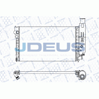 M-0210220 JDEUS Радіатор охолодження двигуна