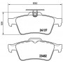 P 59 042 BREMBO Комплект гальмівних колодок, дискове гальмо