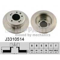 J3310514 NIPPARTS Гальмівний диск
