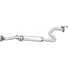 287-213 BOSAL Середній глушник вихлопних газів