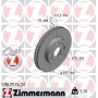 590.2574.20 ZIMMERMANN Гальмівний диск