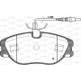 BPA0305.44 OPEN PARTS Комплект гальмівних колодок дисковий гальм