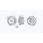 069412245010 MAGNETI MARELLI Вентилятор салону
