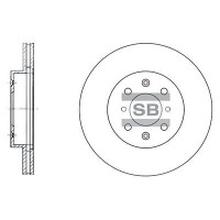 SD4105 Hi-Q Гальмівний диск