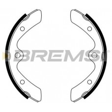 GF0906 BREMSI Комплект гальмівних колодок