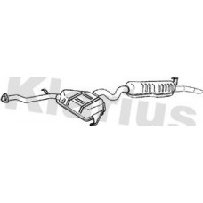 260702 KLARIUS Глушник вихлопних газів кінцевий