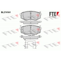 BL2741A1 FTE Комплект гальмівних колодок дисковий гальм