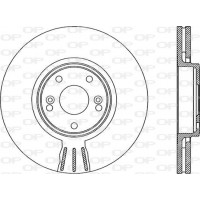 BDR1999.20 OPEN PARTS Гальмівний диск