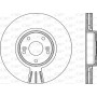 BDR1999.20 OPEN PARTS Гальмівний диск