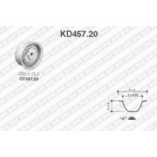 KD457.20 SNR Комплект ременя ГРМ