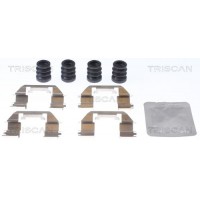 8105 801002 TRISCAN Комплектуючі колодки дискового гальма