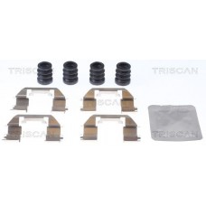 8105 801002 TRISCAN Комплектуючі колодки дискового гальма
