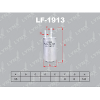 LF-1913 LYNXauto Паливний фільтр