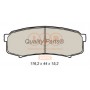 704-12029P IAP QUALITY PARTS Комплект гальмівних колодок дисковий гальм
