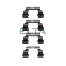 EA8606 ELTA AUTOMOTIVE Комплектуючі колодки дискового гальма