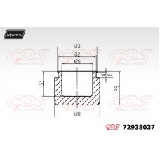 72938037 MAXTECH Поршень корпус скоби гальма