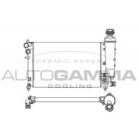 100194 AUTOGAMMA Радіатор охолодження двигуна