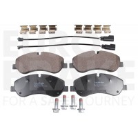 5502222576 EUROBRAKE Комплект гальмівних колодок дисковий гальм