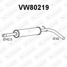 VW80219 VENEPORTE Середній глушник вихлопних газів