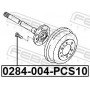 0284004PCS10 FEBEST Шпилька колеса