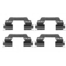 8DZ 355 203-151 HELLA Комплектуючі колодки дискового гальма