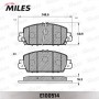 E100514 MILES Комплект гальмівних колодок дисковий гальм