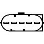 8ET 009 142-151 HELLA Розхідомір повітря