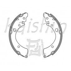 K5516 KAISHIN Комплект гальмівних колодок