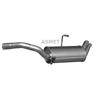09.101 ASMET Глушник вихлопних газів кінцевий