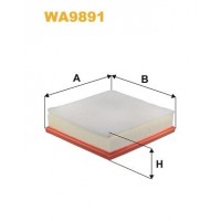 WA9891 WIX FILTERS Повітряний фільтр