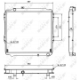 WG1721805 WILMINK GROUP Радіатор охолодження двигуна