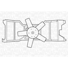 069422309010 MAGNETI MARELLI Вентилятор охолодження двигуна