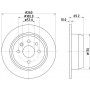 8DD 355 102-731 HELLA PAGID Гальмівний диск