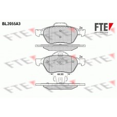 BL2055A3 FTE Комплект гальмівних колодок дисковий гальм