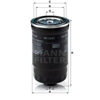 WK 824/1 MANN-FILTER Паливний фільтр