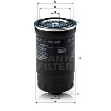 WK 824/1 MANN-FILTER Паливний фільтр