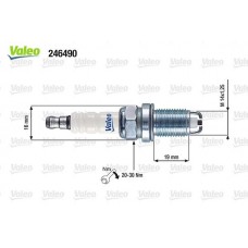 246490 VALEO Свічка запалювання