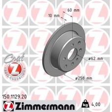 150.1129.20 ZIMMERMANN Гальмівний диск