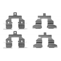 1 987 474 715 BOSCH Комплектуючі колодки дискового гальма
