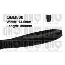 QBB800 QUINTON HAZELL Клиновий ремінь