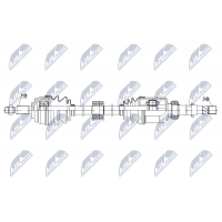NPW-RE-144 NTY Привідний вал