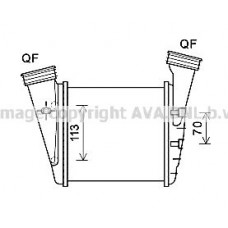 VN4372 AVA QUALITY COOLING Интеркулер