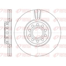 6596 10 KAWE Гальмівний диск